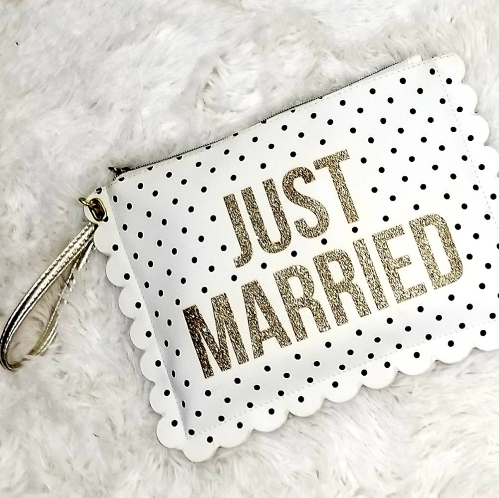 NWOT Bridal bag